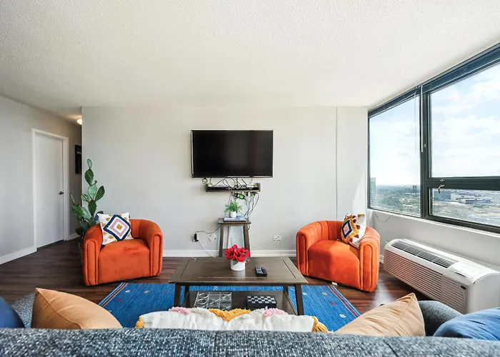 Mich Ave Downtown 2bd, Grant Park Museums #25 Appartement