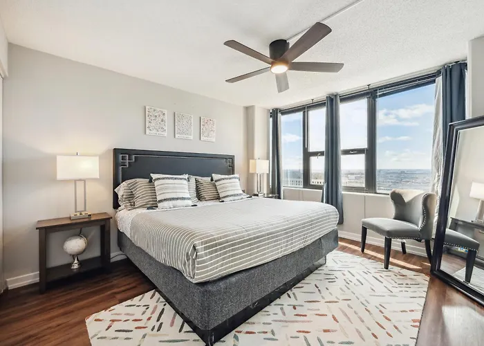 Appartement Mich Ave Downtown 2bd, Grant Park Museums #25 *