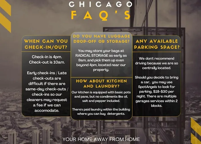 Mich Ave Downtown 2bd, Grant Park Museums #25 Appartement *